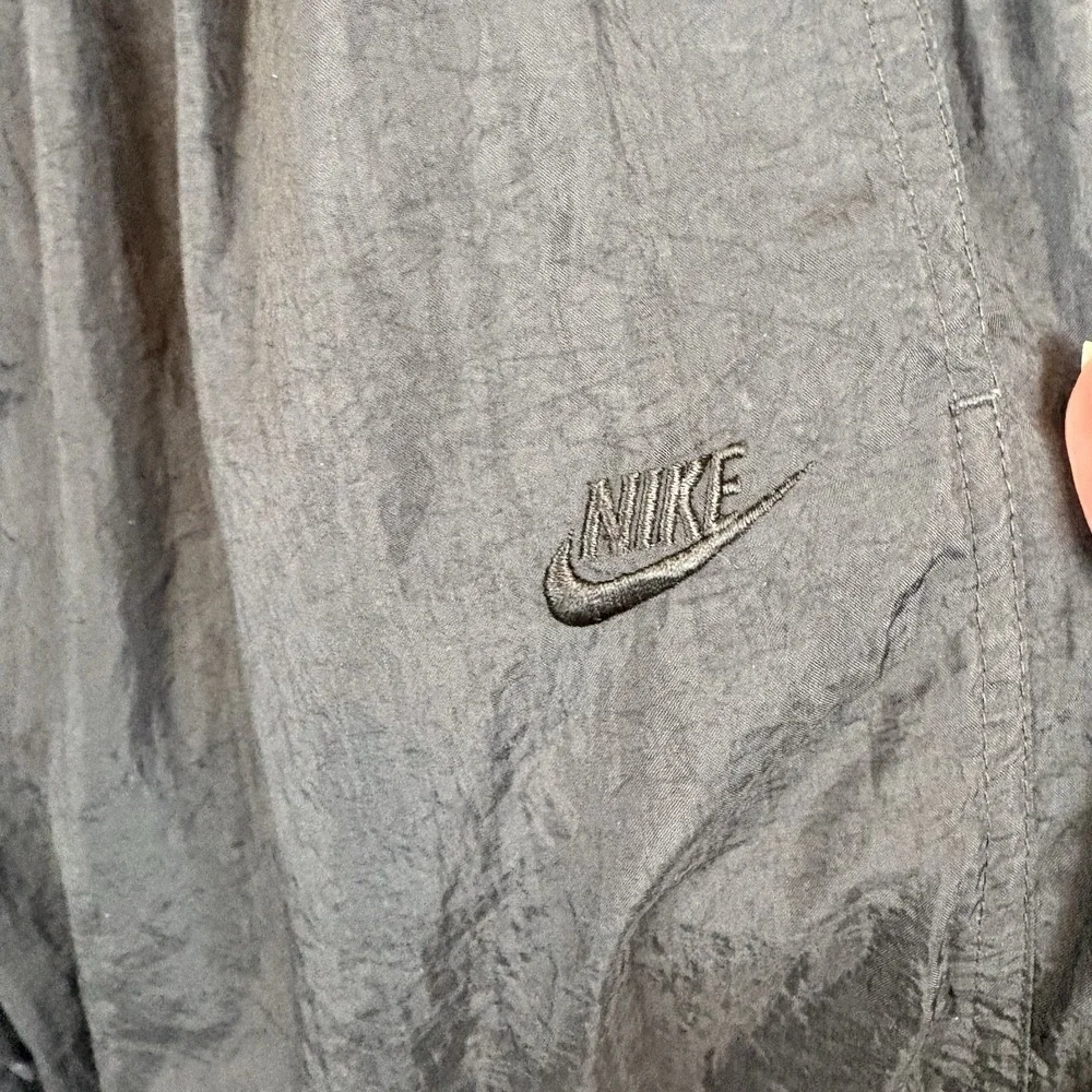 Vintage 90s Nike‎ Joggers Men's Black Windbreaker Nylon Size M